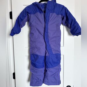 L.L. Bean Purple Snowsuit with Grow Cuffs